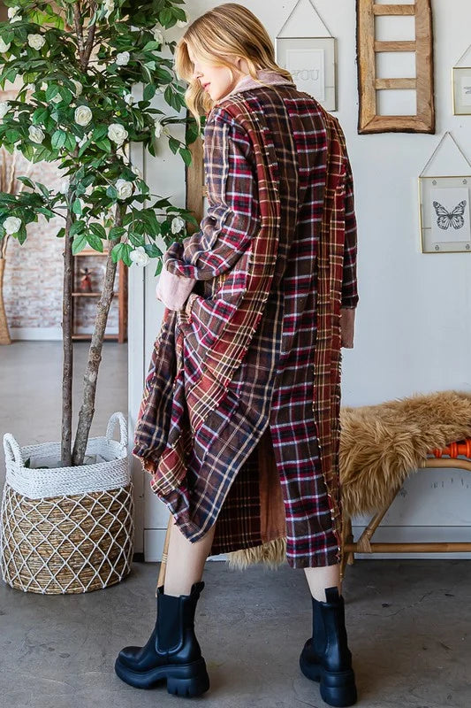 Kattigan Plaid Coat