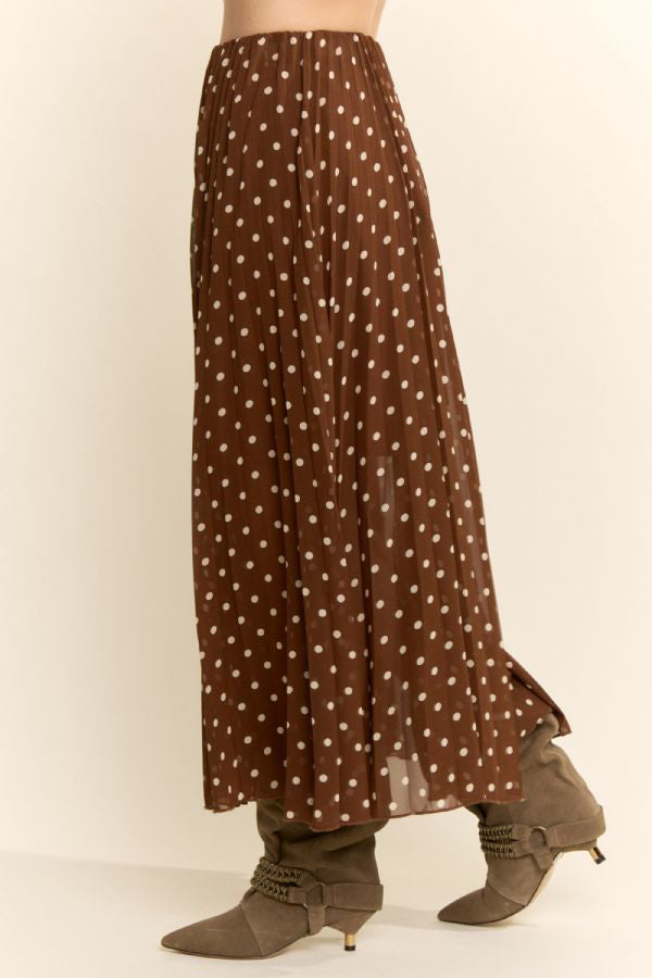 Macchiato Maxi Skirt