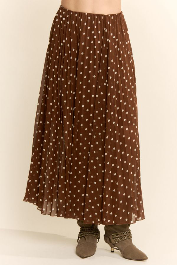 Macchiato Maxi Skirt