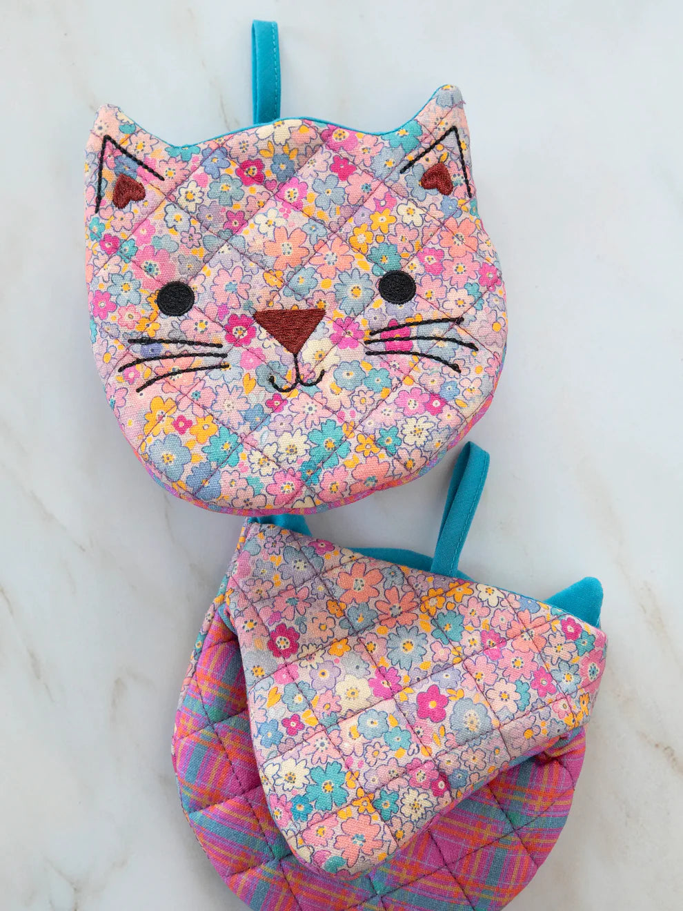 Mini Oven Mitt Cat Set
