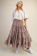 Mocha Dot Skirt