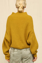 Load image into Gallery viewer, Moss Mock Neck Sweater
