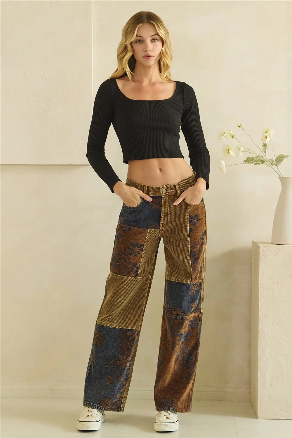Oaken Patchwork Jean