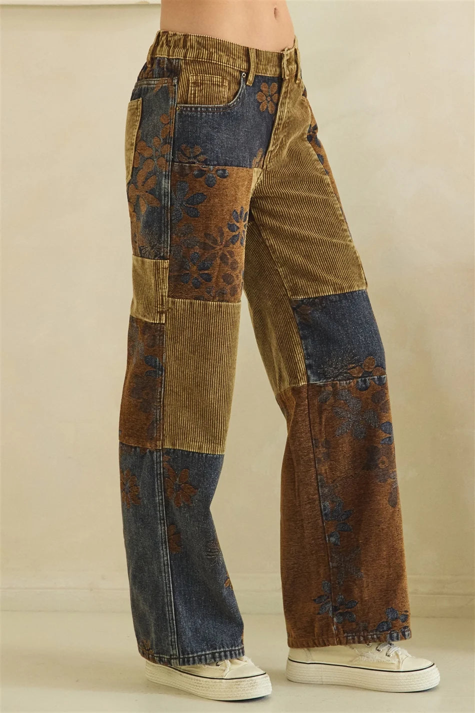 Oaken Patchwork Jean