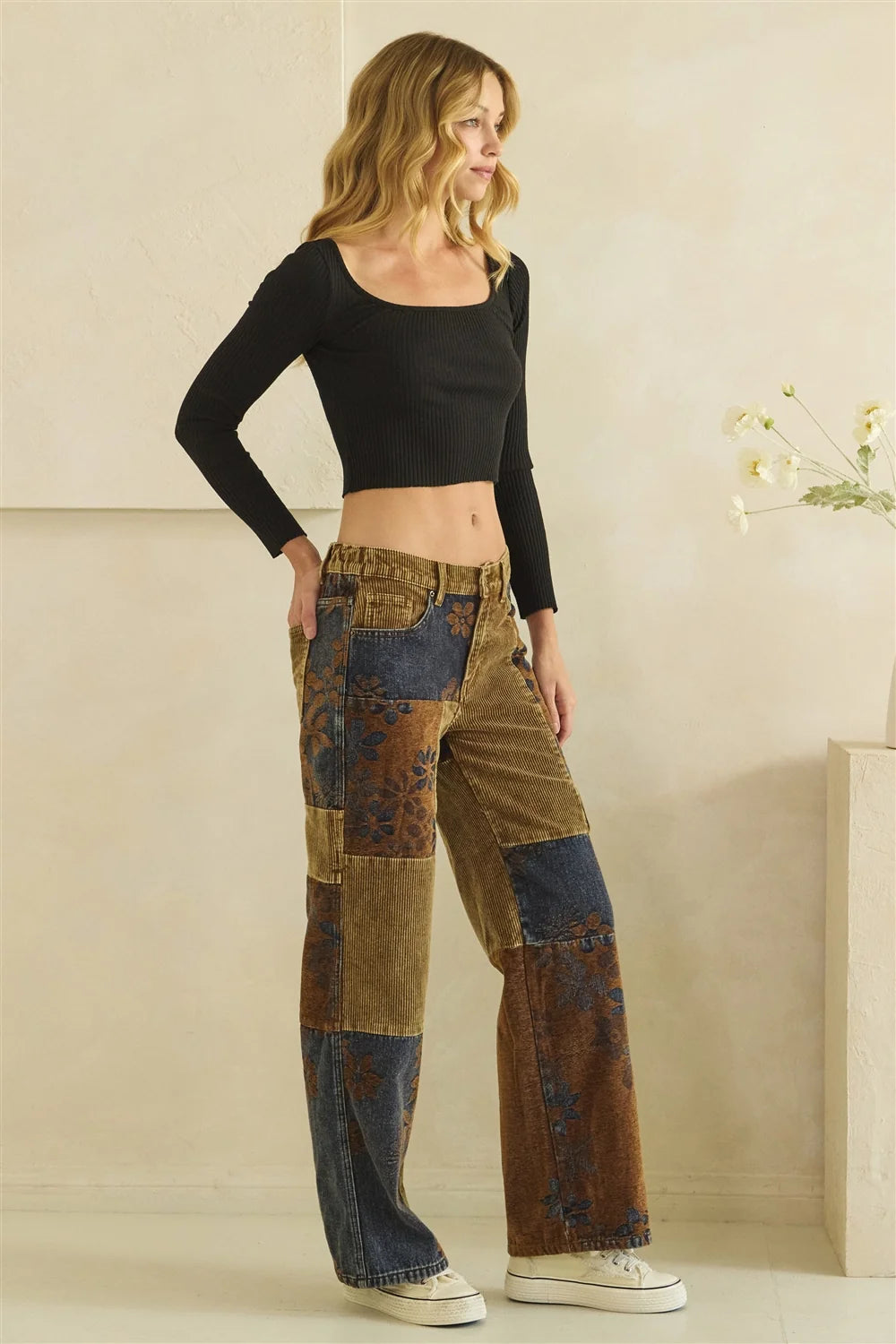 Oaken Patchwork Jean