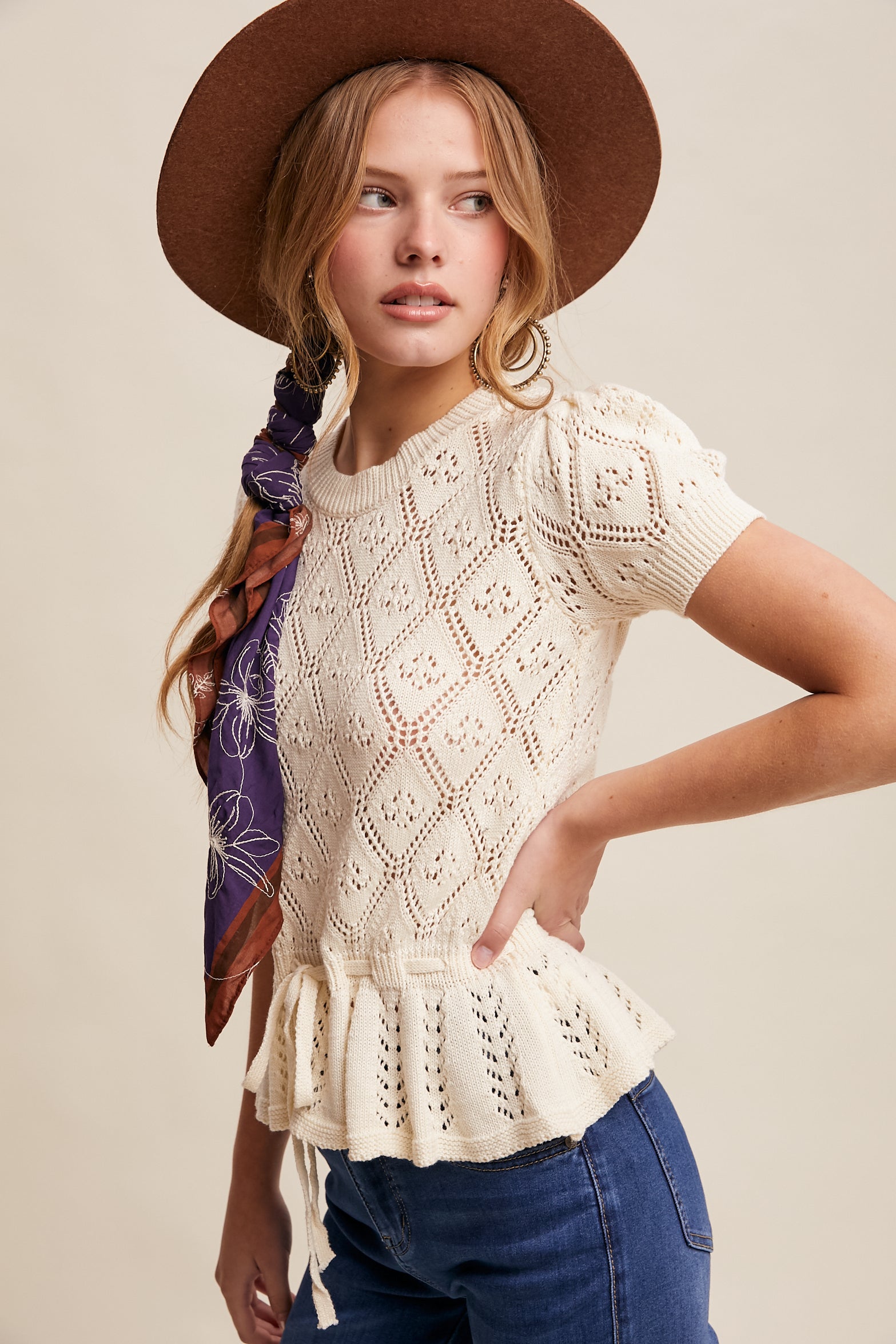 Arielle Knit Blouse