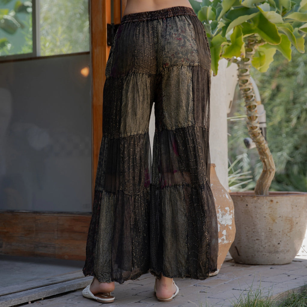 Windswept Patchwork Pants