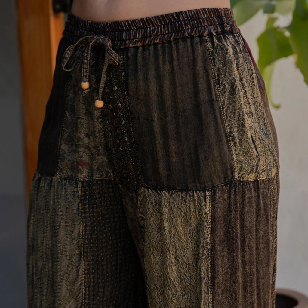 Windswept Patchwork Pants
