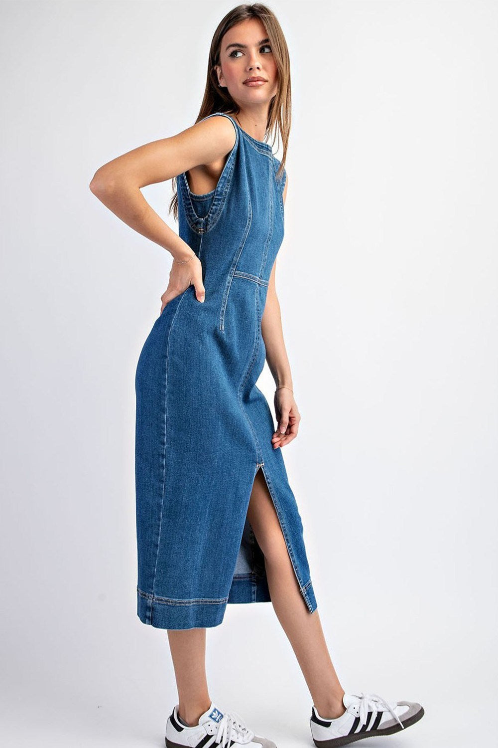 Devyn Denim Midi