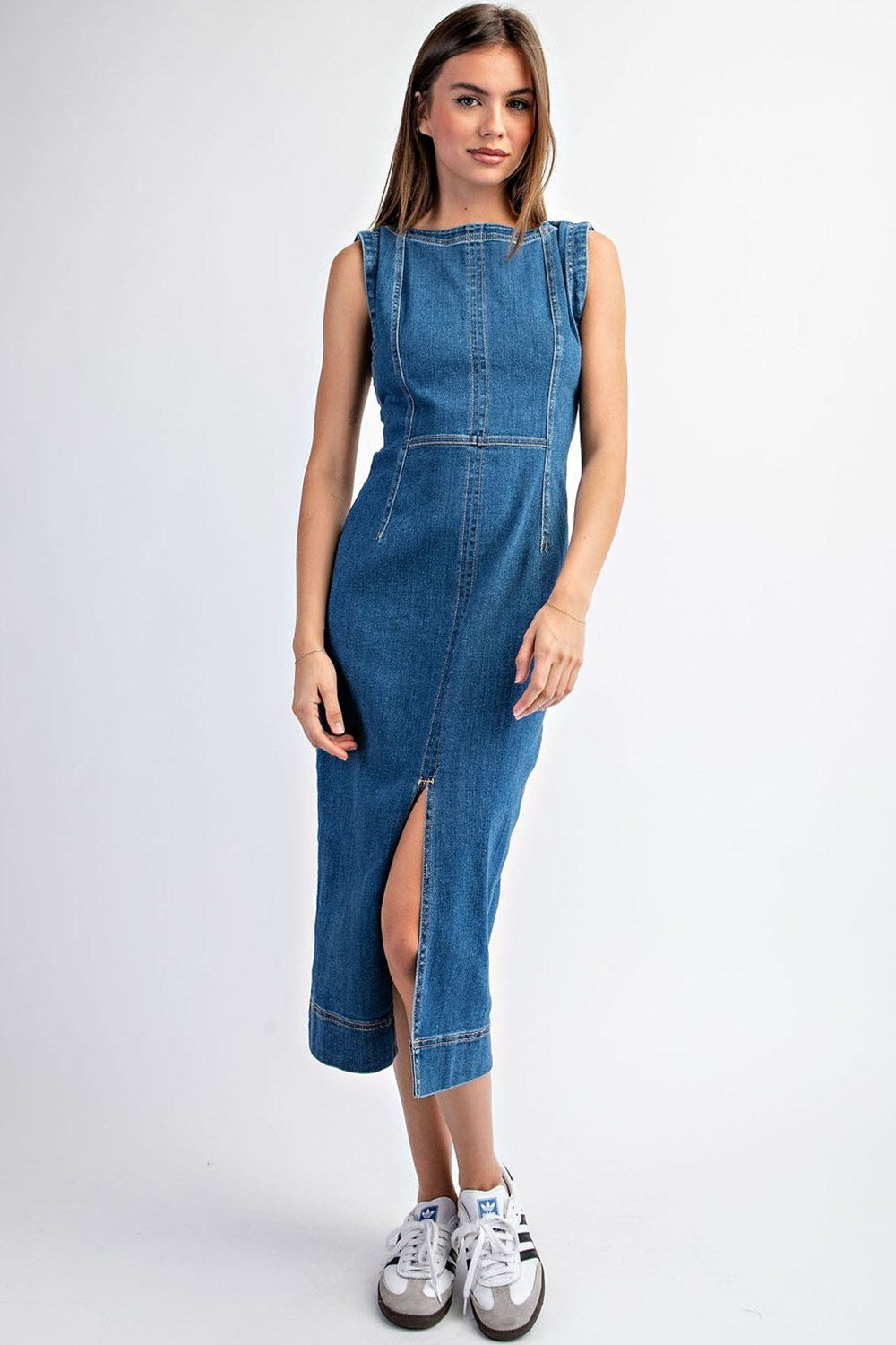 Devyn Denim Midi