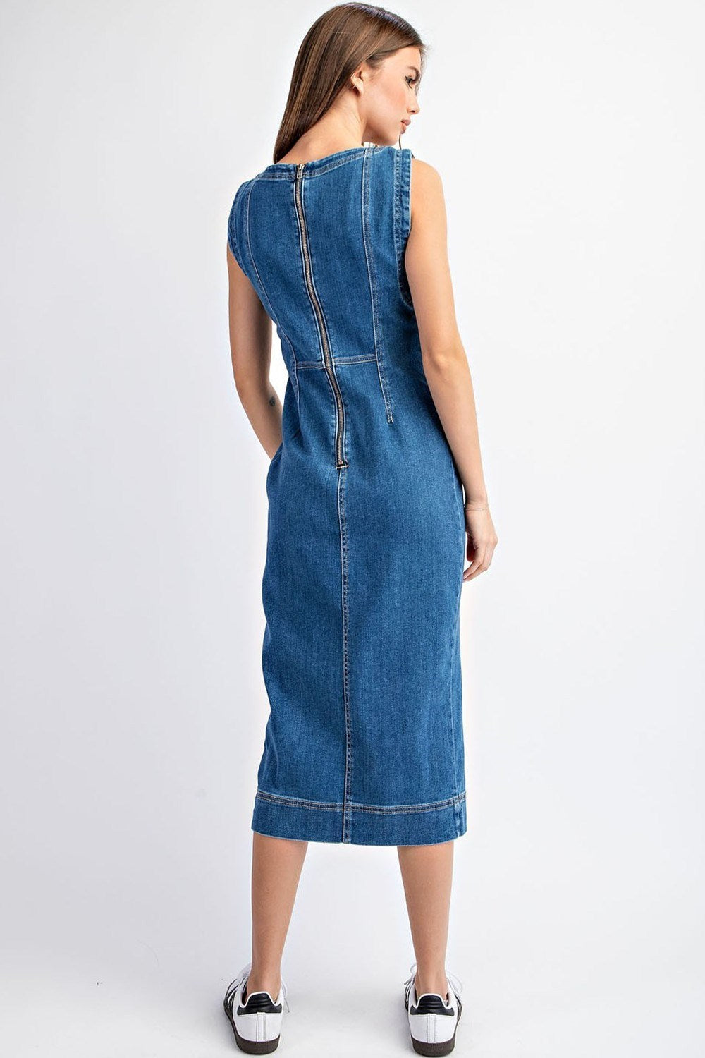 Devyn Denim Midi