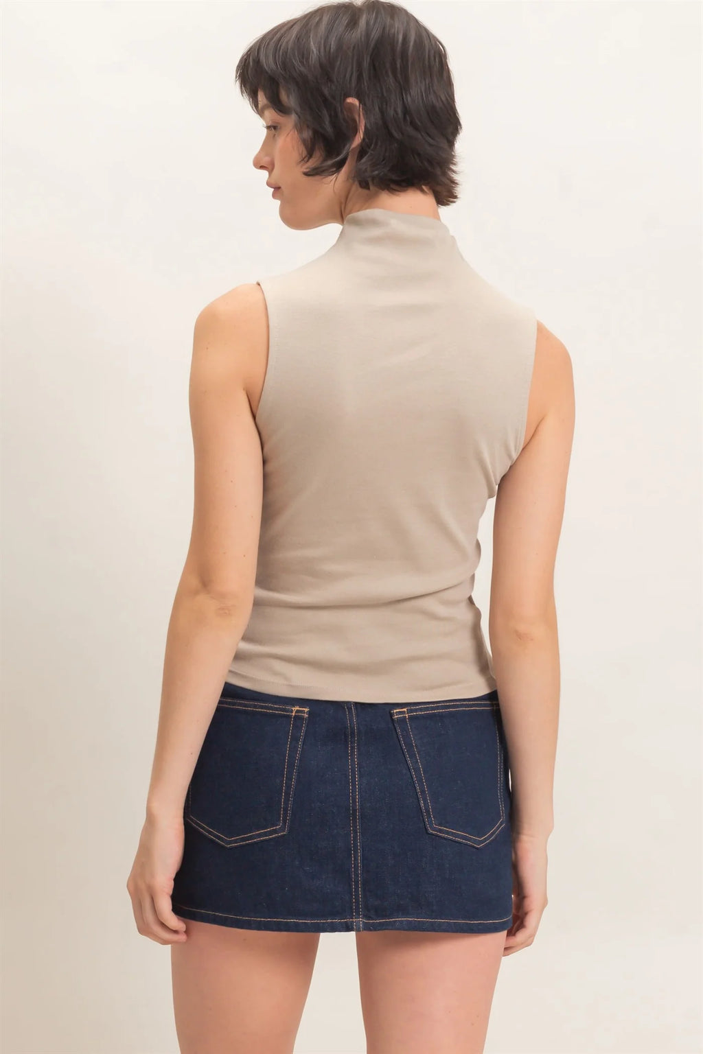 Toasted Mock Neck