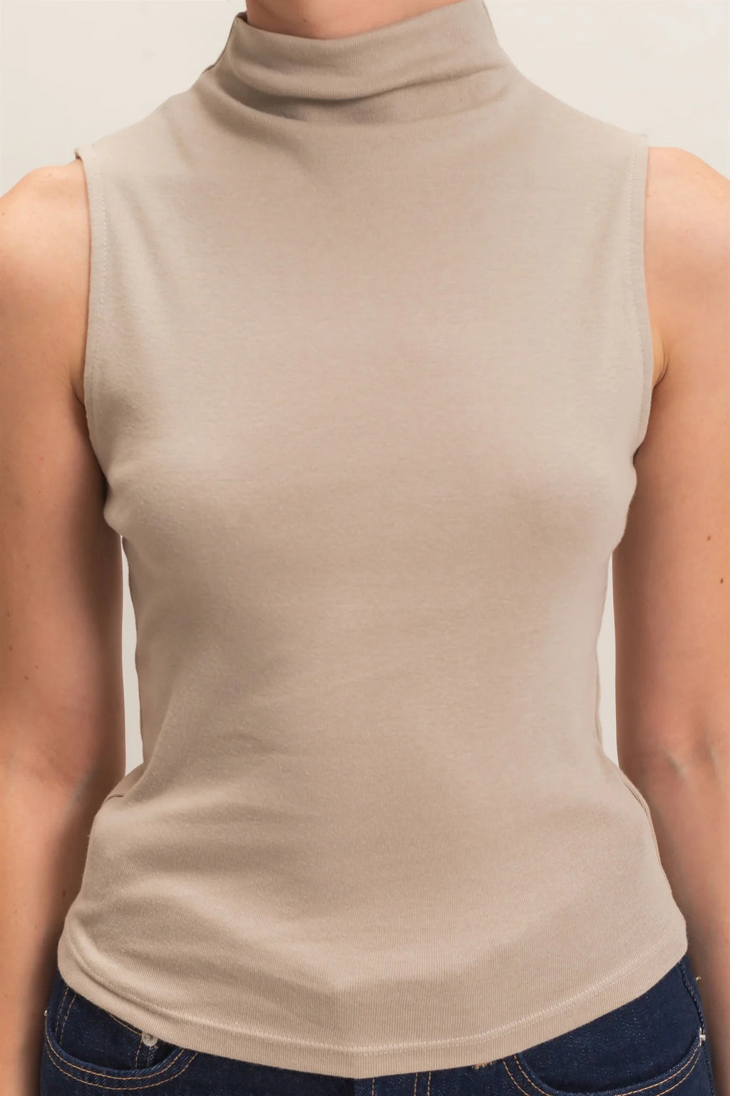 Toasted Mock Neck