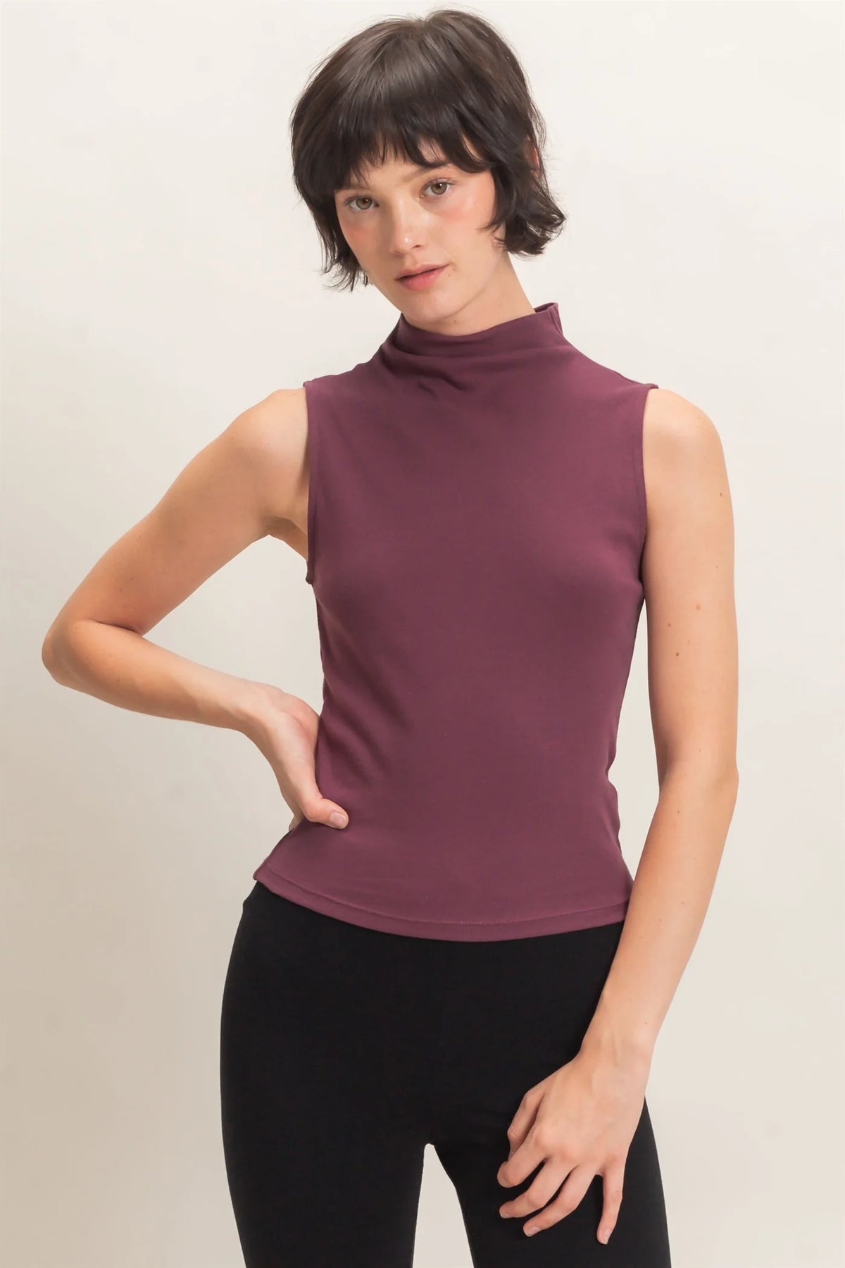Toasted Mock Neck