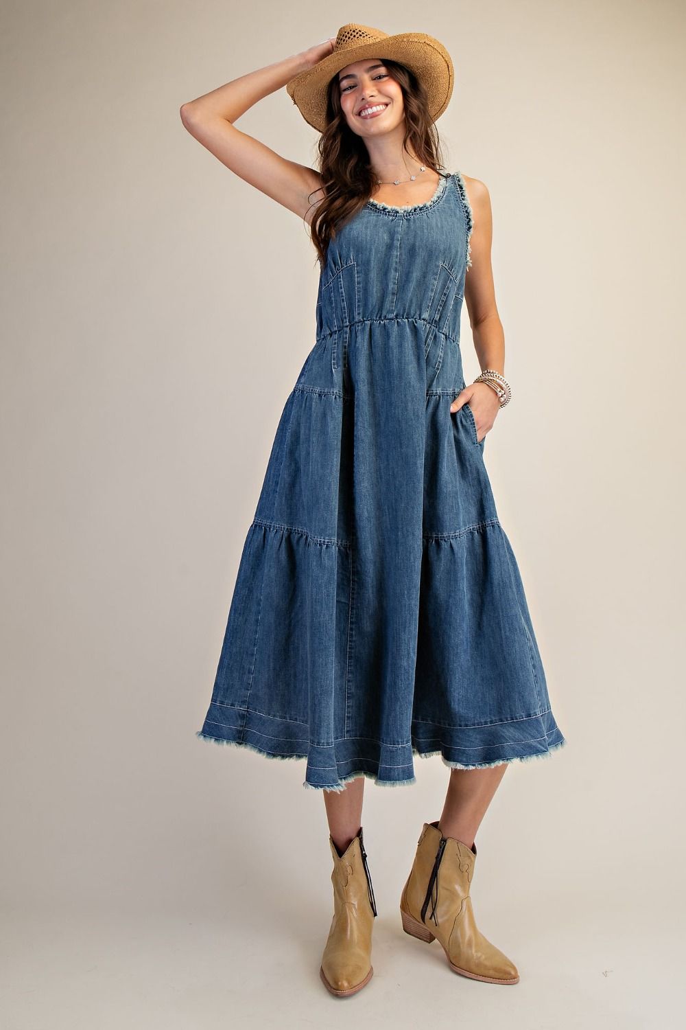 Sorrel Denim Dress Large