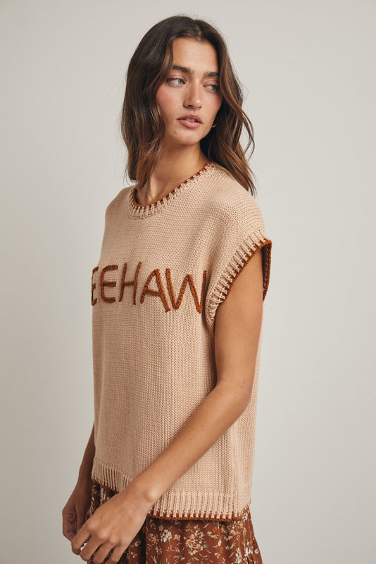 YeeHaw Sweater Top