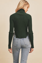 Load image into Gallery viewer, Turtleneck Crop Sweater
