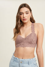 Load image into Gallery viewer, Scalloped Racerback Lace Bra
