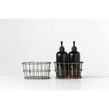 Load image into Gallery viewer, Wire Basket Lotion/Soap Bottle Holder
