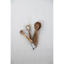 Load image into Gallery viewer, Mango Wood Measuring Spoons
